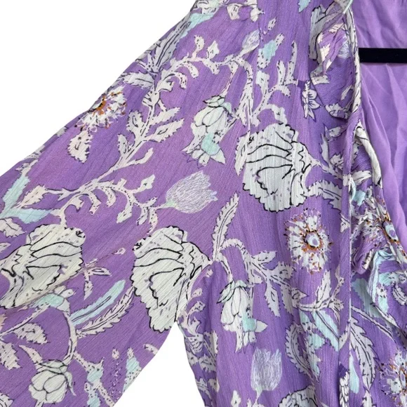 Boho Floral Mini Dress - Picture 2 of 12